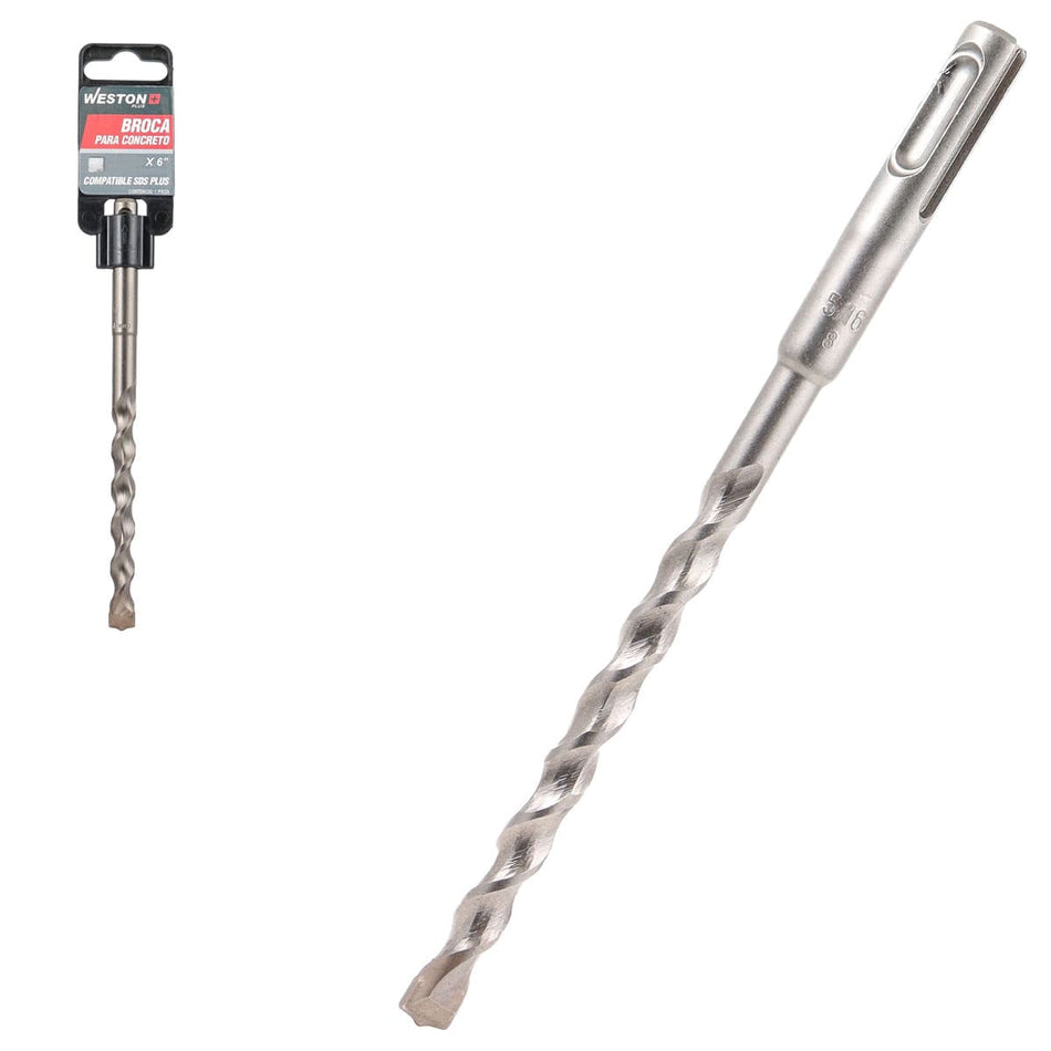 BROCA WP ZANCO SDS PLUS 5/16" X 6", WEST
