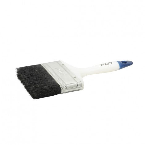 Brocha de cerdas naturales con mango plástico 4" Foy 142656