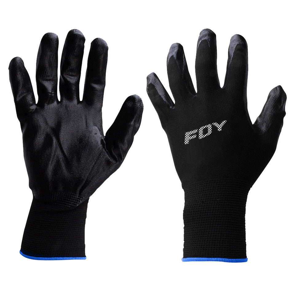 Guantes de nailon con recubrimiento de nitrilo CH Foy GNNCF