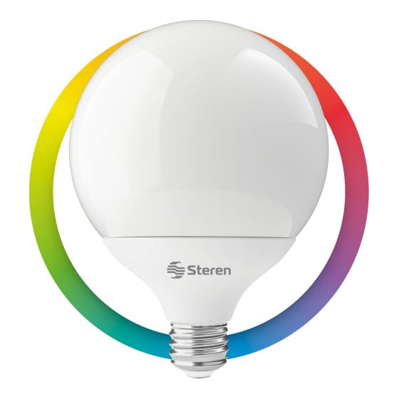 FOCO GLOBO LED 15W WIFI RGB