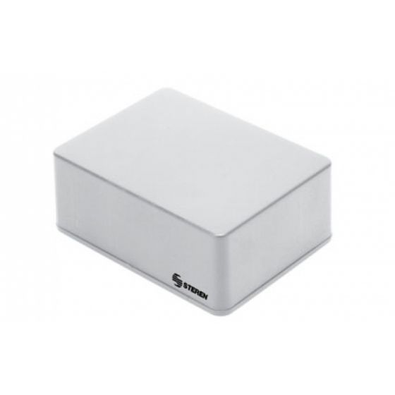 GABINETE DE PLASTICO GRIS C/TAPA 102X77