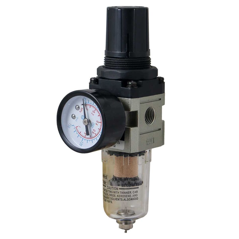 FILTRO REGULADOR DE AIRE TIPO SMC 1/4" N