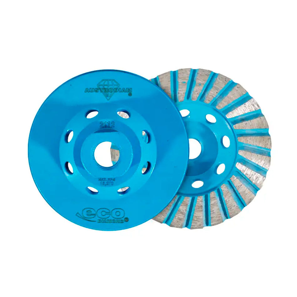 Copa de diamante de 100 x 15.9-11 mm par