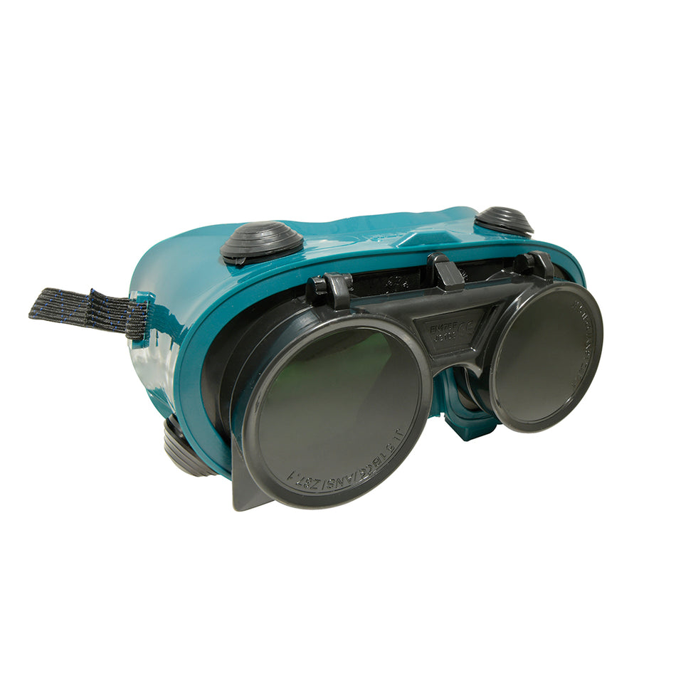 Gafas para soldar de 6 sombras con banda de ajuste para soldadura autógena Surtek 137321