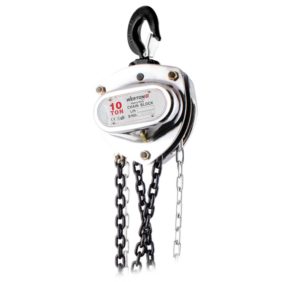 GARRUCHA CROMADA WESTON PLUS 10T 3MTS