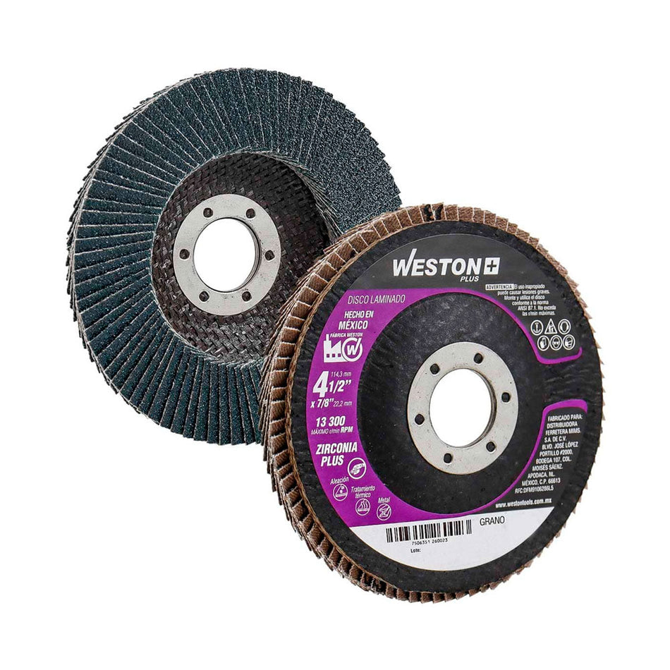 DISCO LAM.ZIRCONIO 7 X 7/8" Z60  ALTA DE