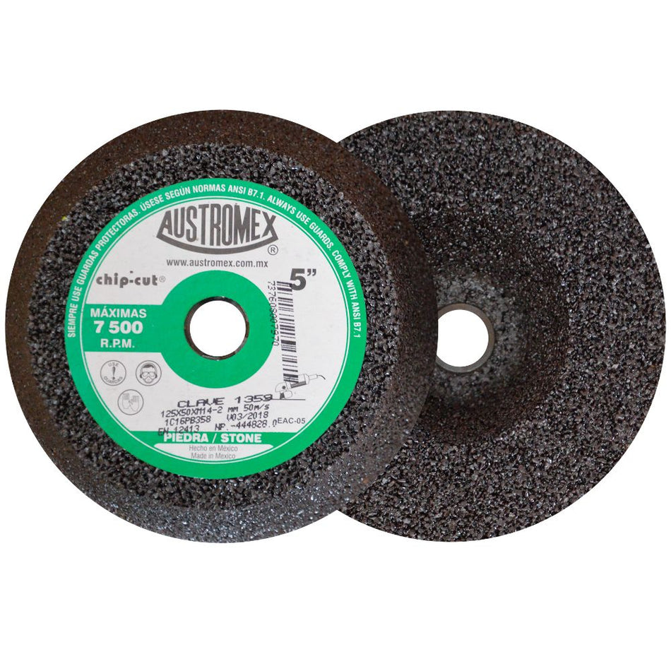 Copa abrasiva de 125 x 50 x M14-2 mm par