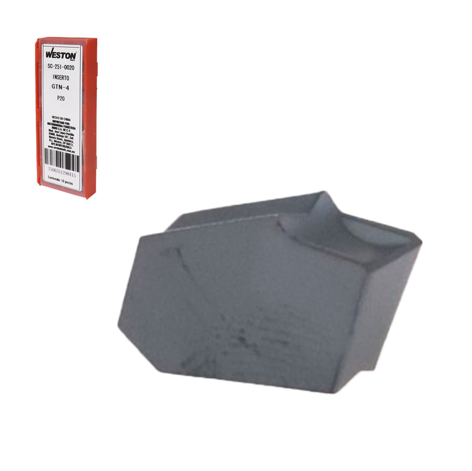INSERTO GTN-4 P20 (Precio x pieza - Empa