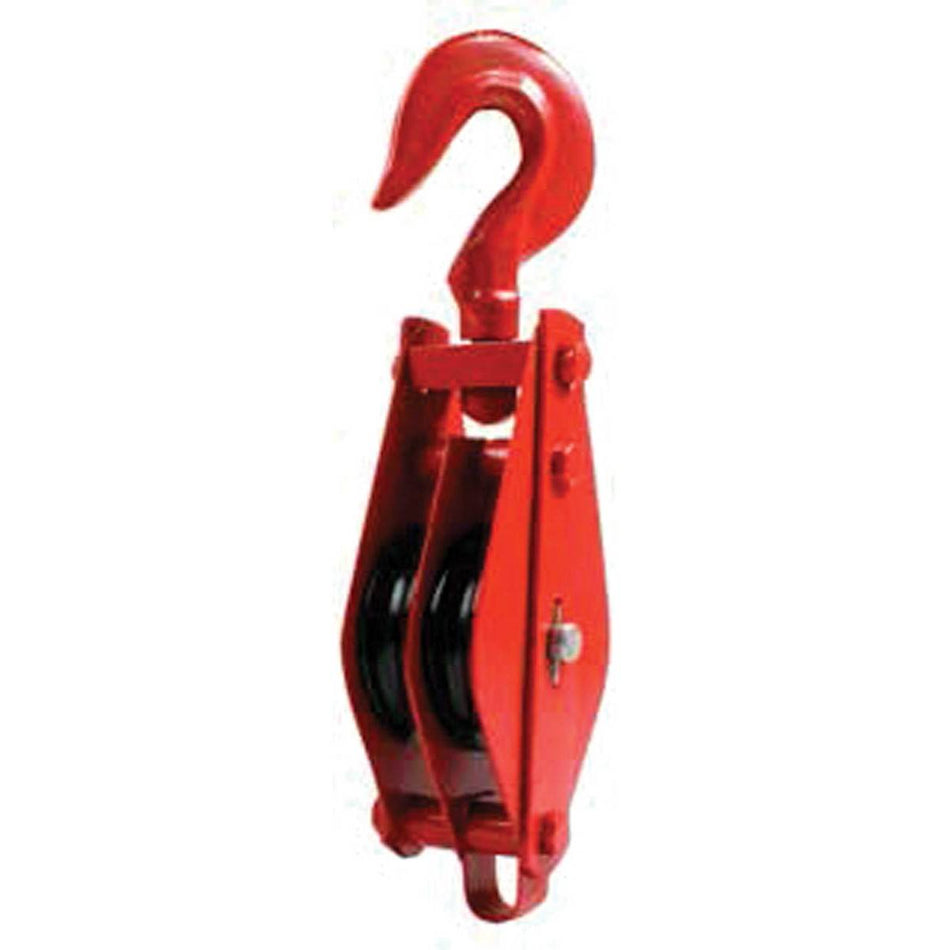 POLEA GARRUCHA P/CABLE DOBLE 4-1/2" 2T,