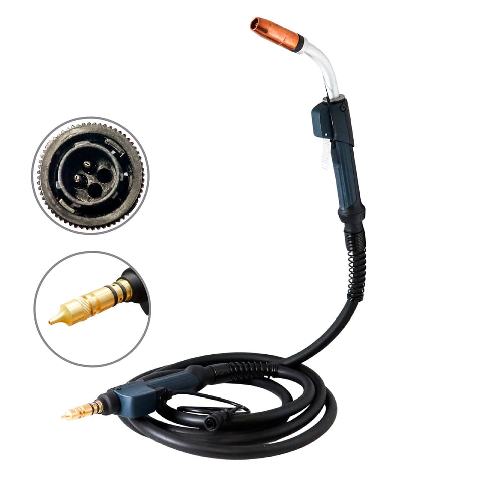 ANTORCHA MIG TIPO TREGASKISS 400AMP C/CO