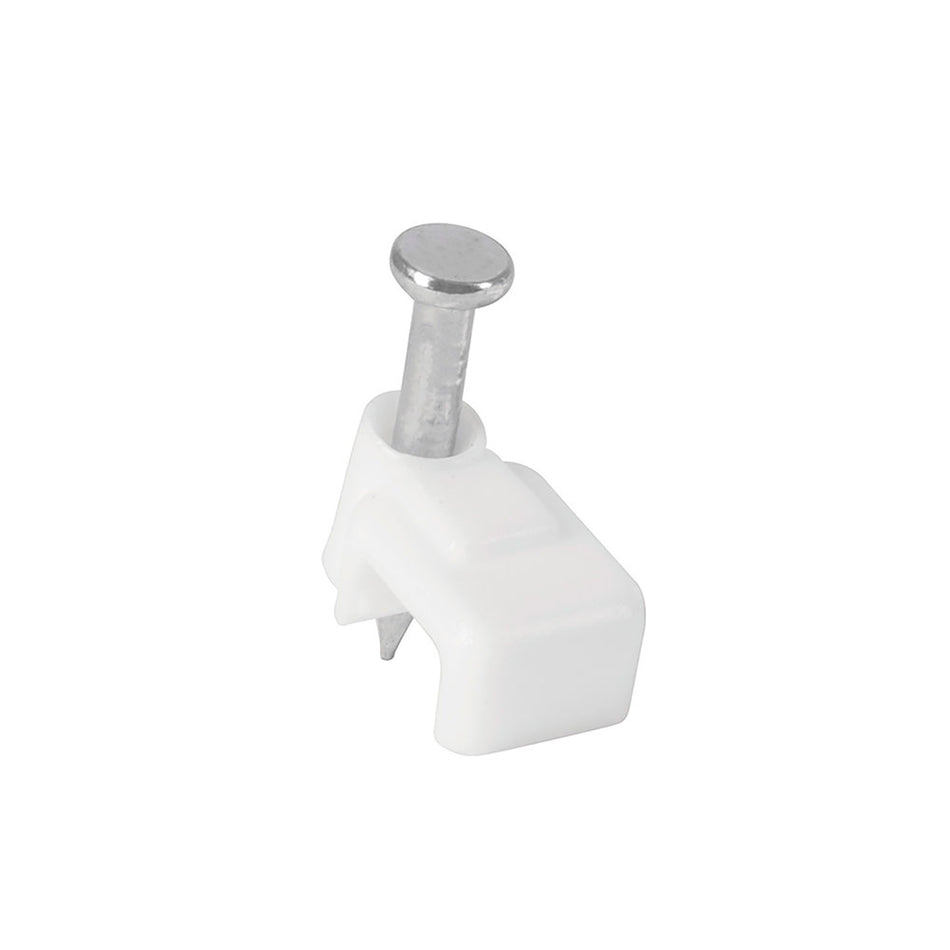 Bolsa con 500 grapas blancas de 3 X 6 mm