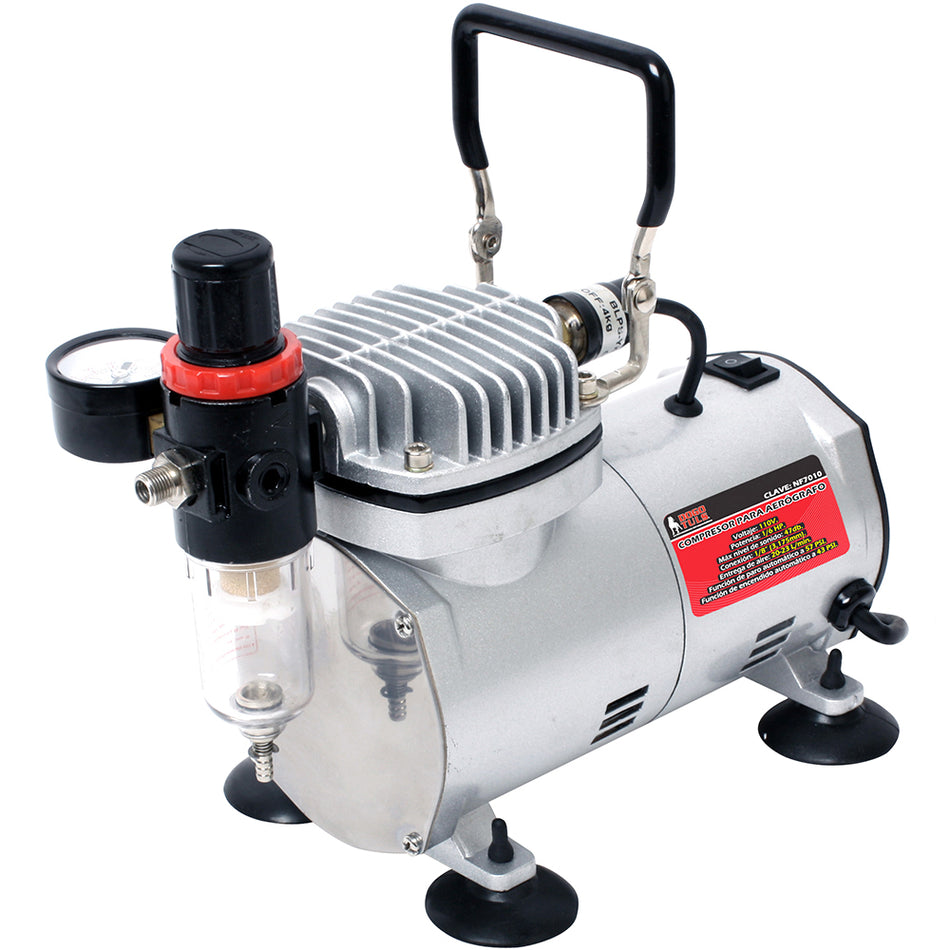 COMPRESOR PARA AEROGRAFO 1/6HP 110V DOGOTULS NF7010
