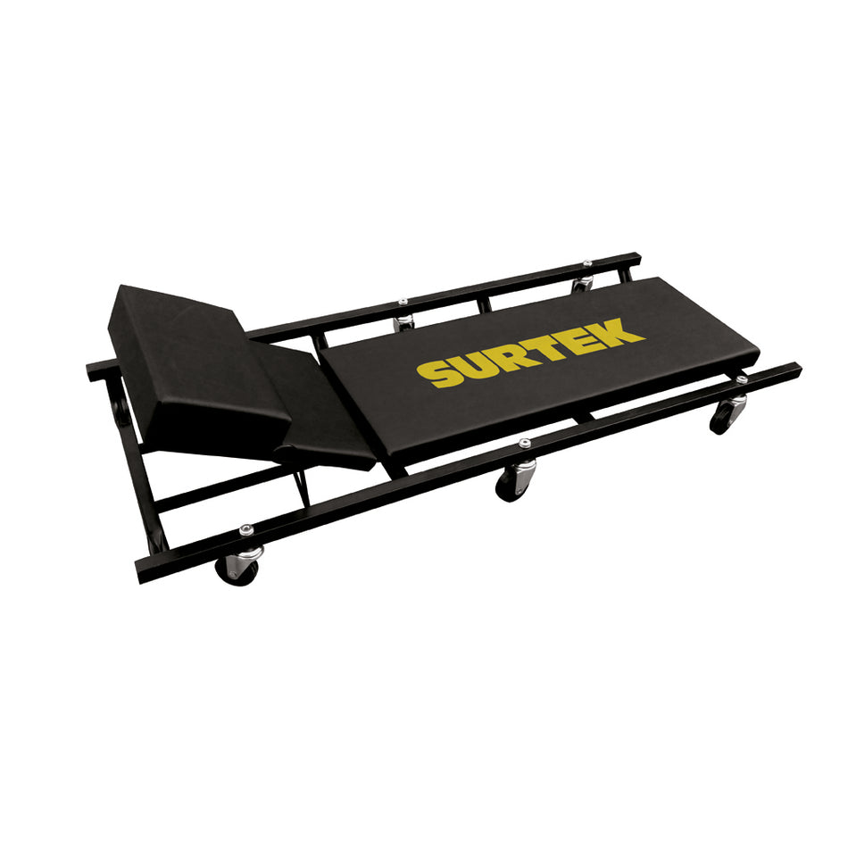 Cama para mecánico ajustable acolchonada 3 posiciones, 48" Surtek 137068