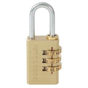CANDADO COMBINACION 28MM ZINC 3 DIGITOS DOGOTULS RW9009