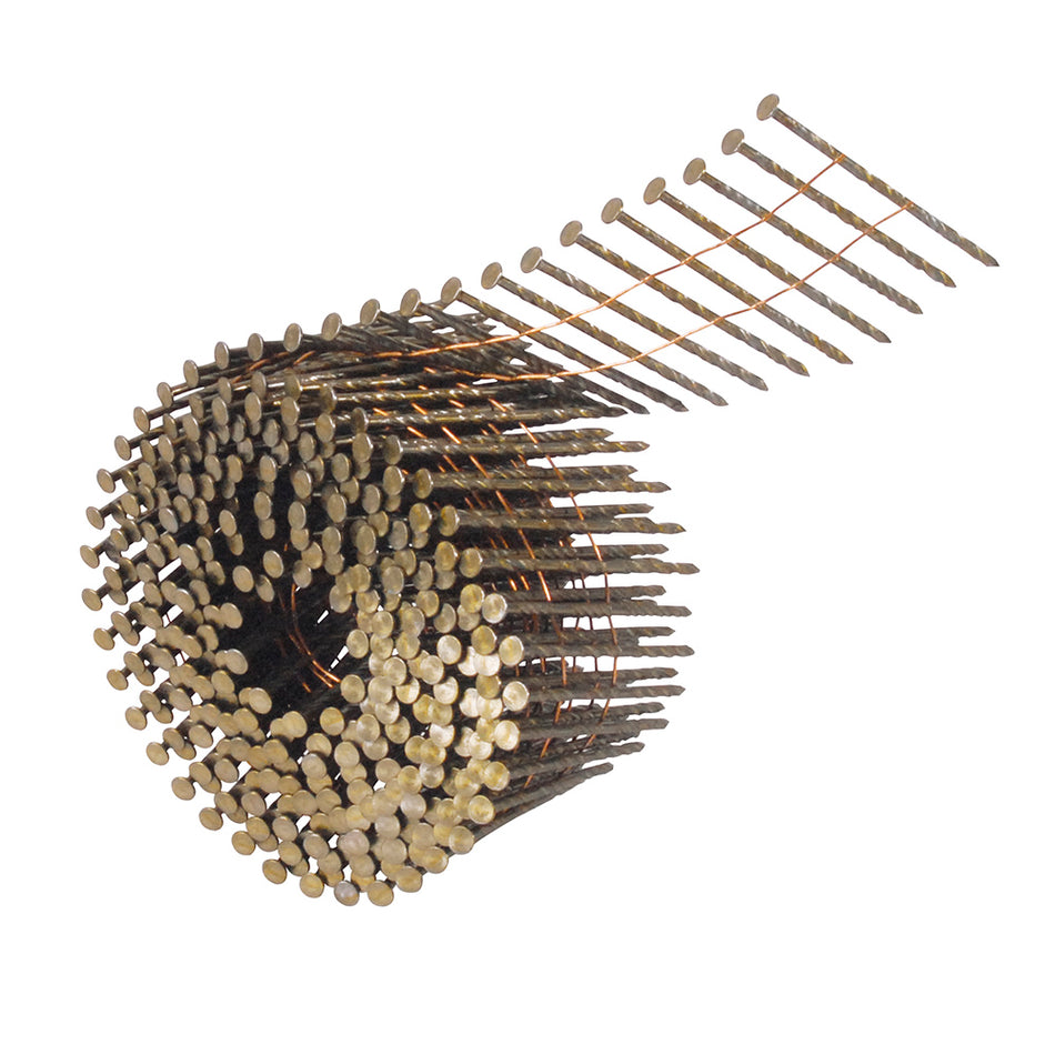 Clavos en rollo de 300 para clavadora neumática calibre 12, 2" Surtek CR200