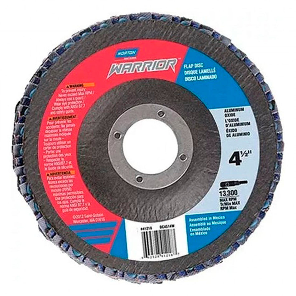 DISCO LAMINADO WARRIOR 7" X 7/8" G80