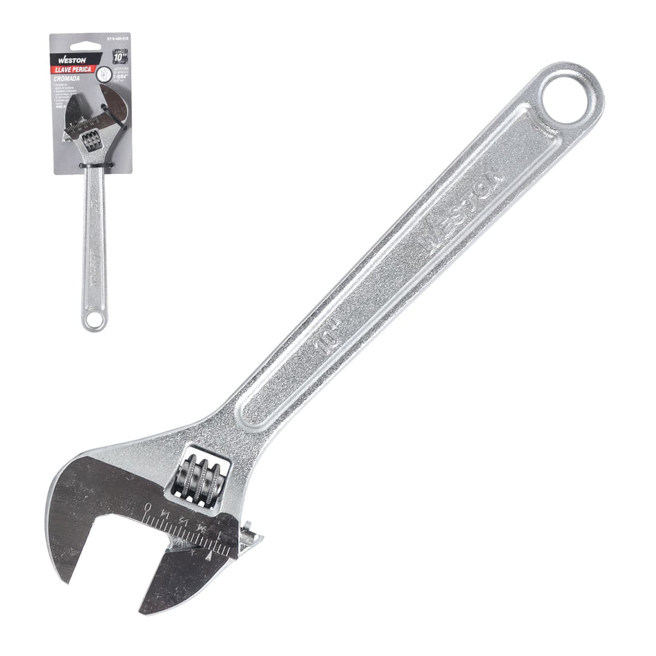 LLAVE PERICA CROMADS 10", WESTON
