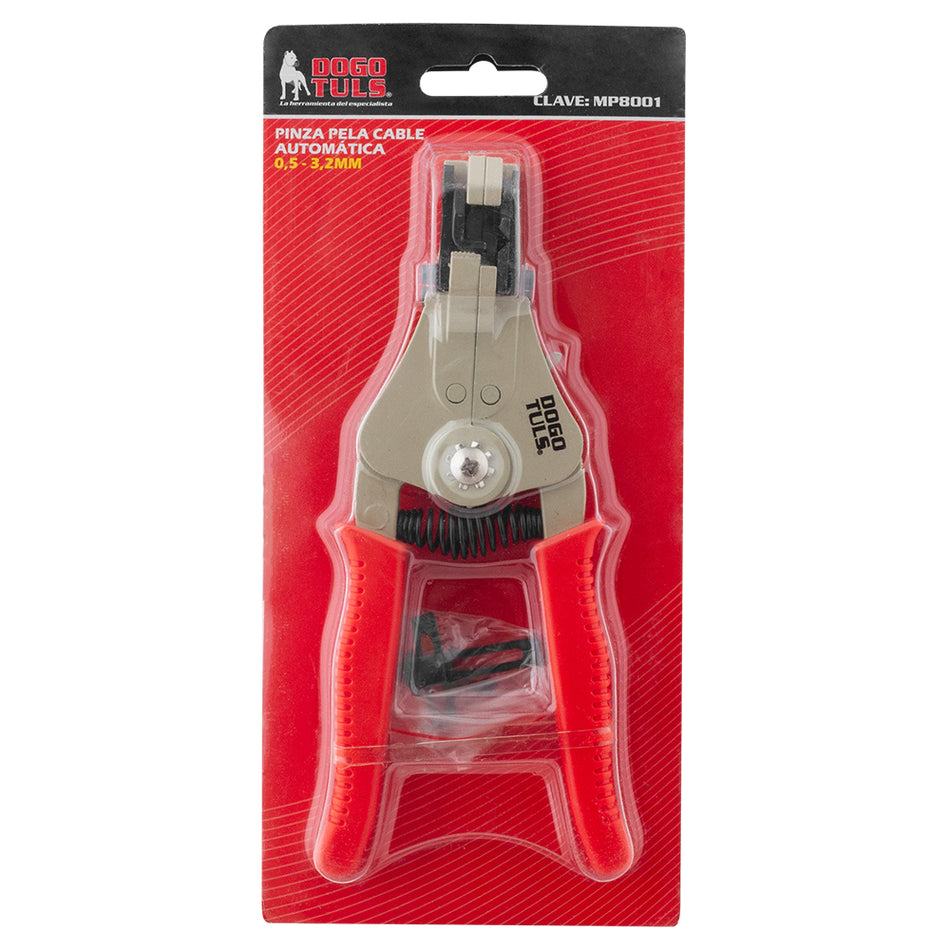 PINZA PELA CABLE AUTOMATICA 1.0 - 3.2MM DOGOTULS MP8001