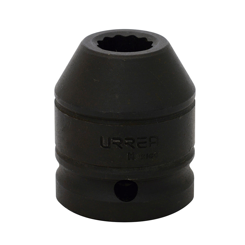 Dado de impacto cuadro de 3/4", 12 puntas, en pulgadas, 3/4" Urrea 7512T