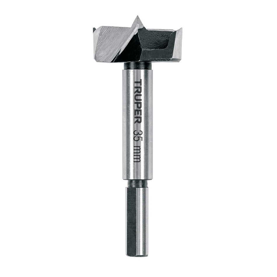 Broca forstner 35 mm para madera, Truper