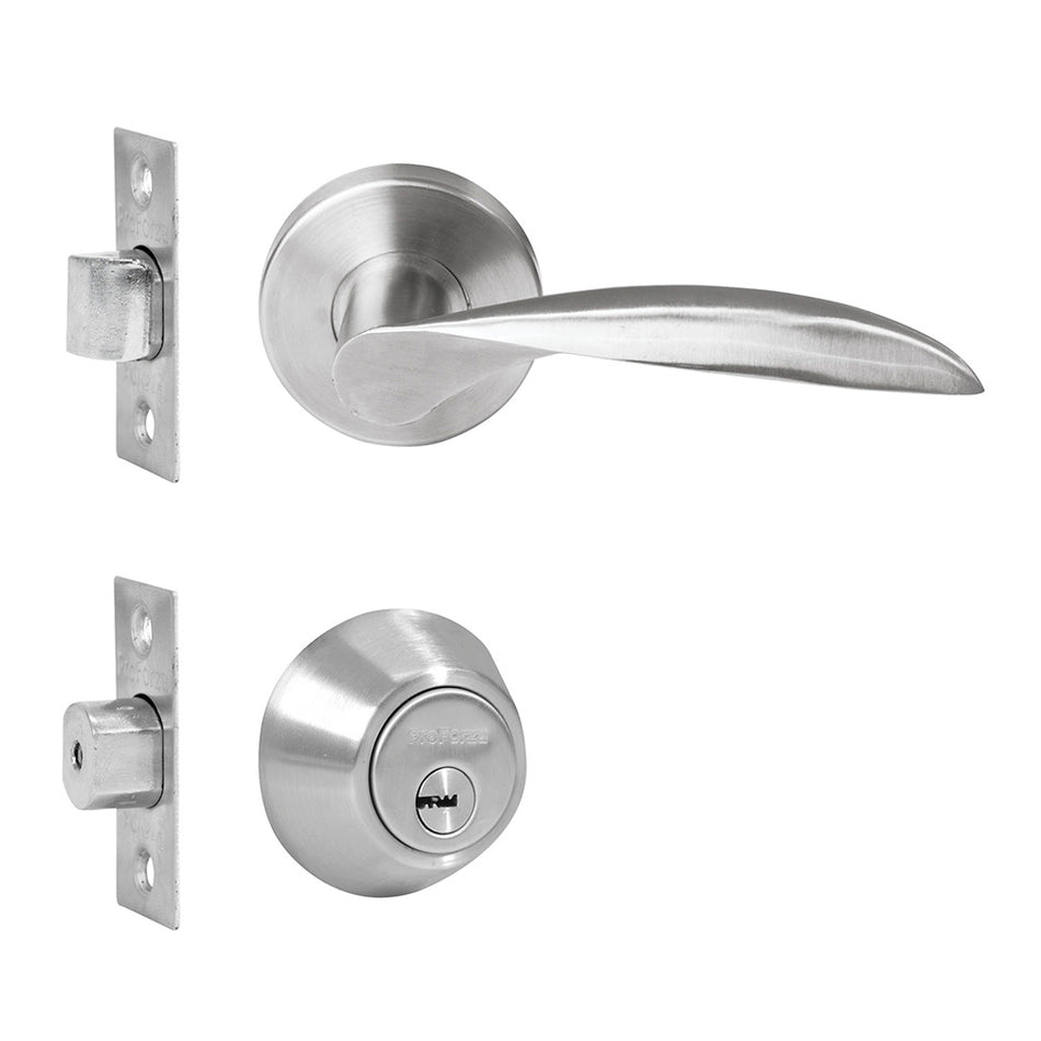 Combo Messina función sencilla, acero inoxidable, llave de puntos, en caja Proforza CPF3-1060-US32D