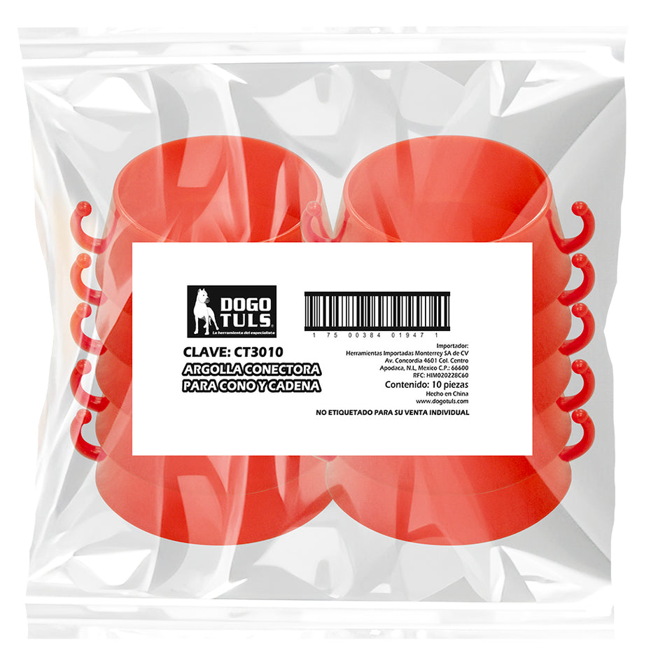 ARGOLLA CONECTORA PARA CONO Y CADENA, DO DOGOTULS CT3010