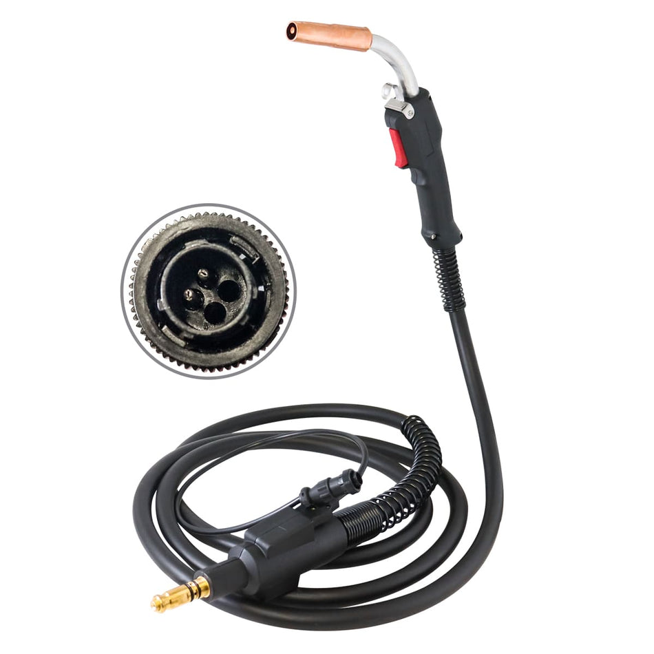 ANTORCHA MIG TIPO TWECO 300 AMP C/CONECT