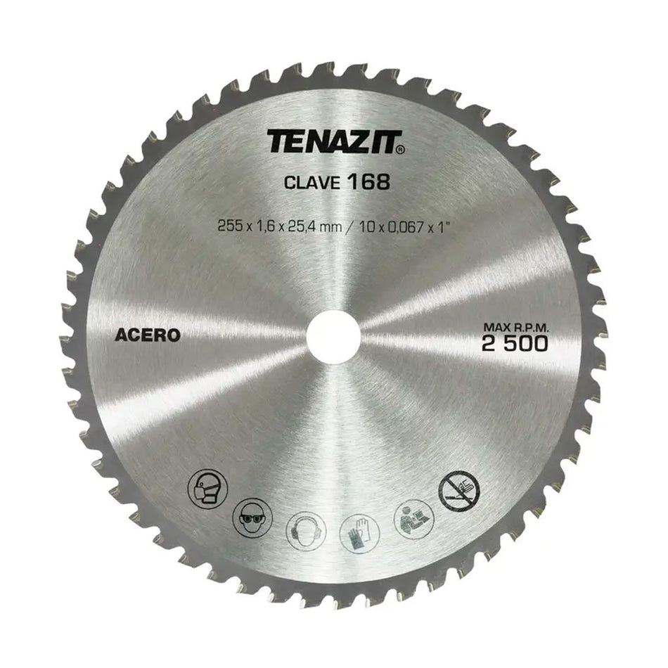 Sierra de 255 x 1.6 x 25.4 mm (10" x 0.0