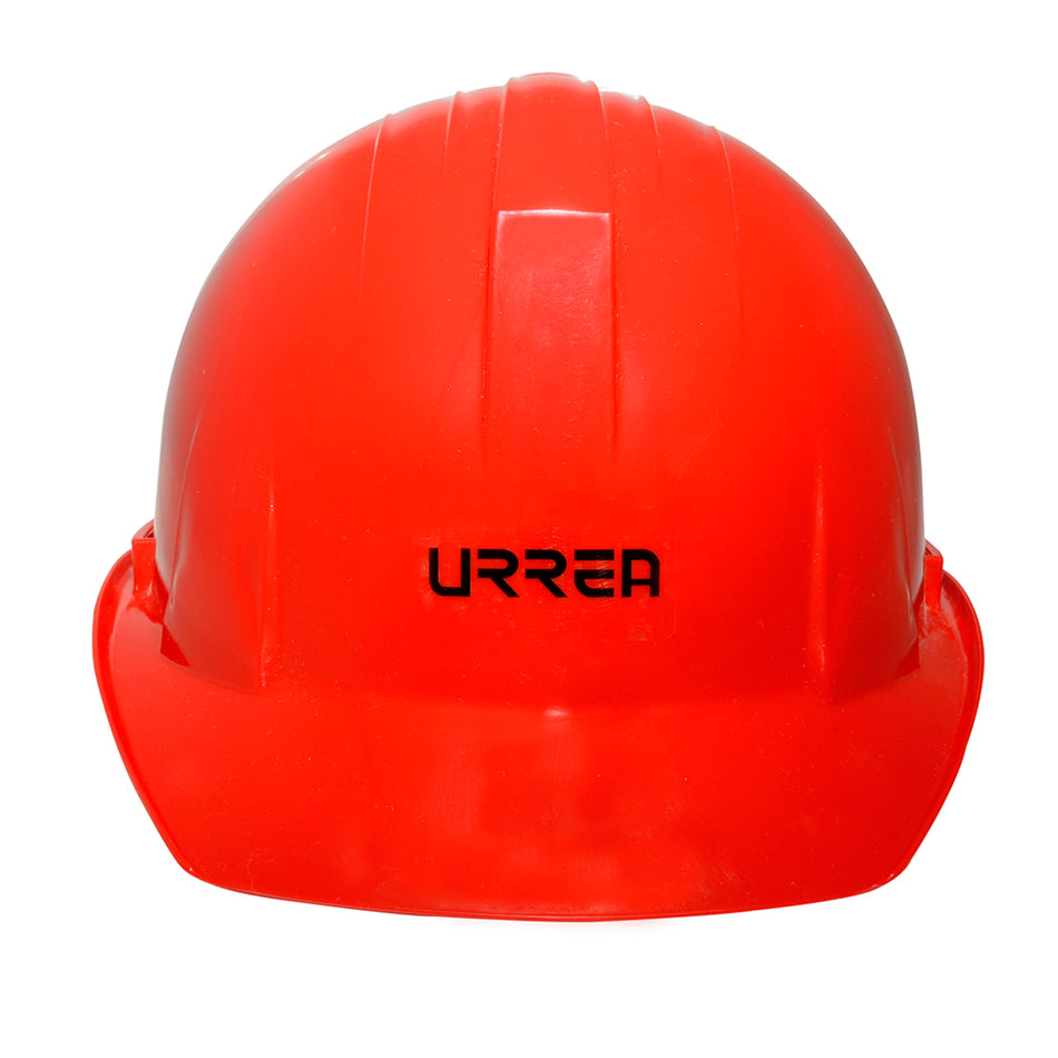 Casco de seguridad con ajuste de intervalos de 4 puntos, color rojo Urrea USH02R