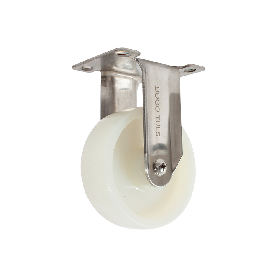 RODAJA ACERO INOX NYLON FIJA 4" DOGOTULS ZF5161