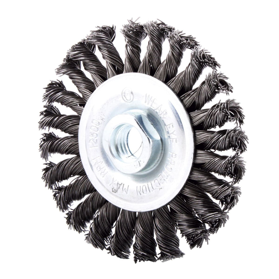 CEPILLO CIRCULAR TRENZADO 6" X 5/8-11  A