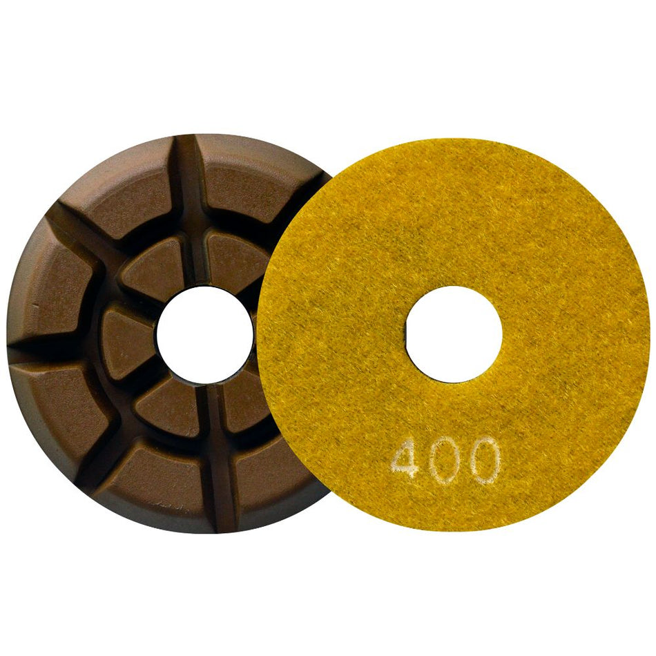 Pad de diamante de 80 x 10 mm para pulid