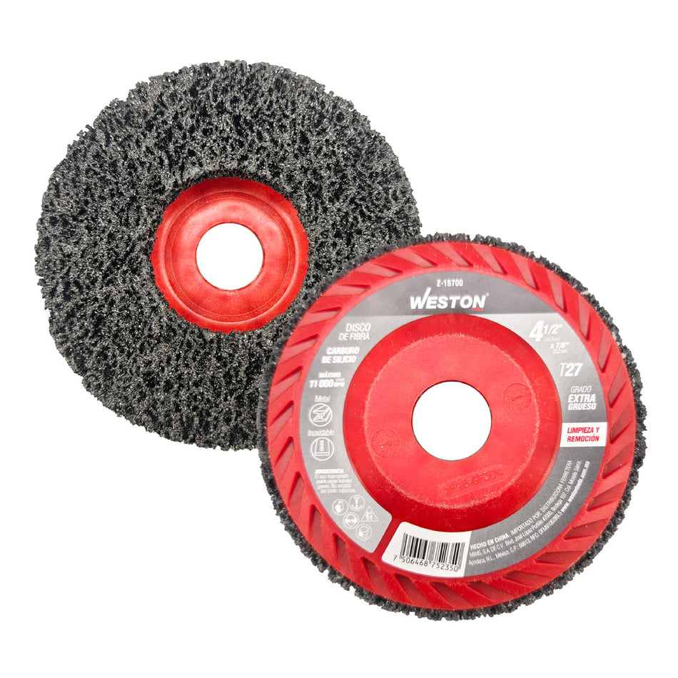 DISCO D/FIBRA NEGRO P/LIMPIEZA STRIP DEN