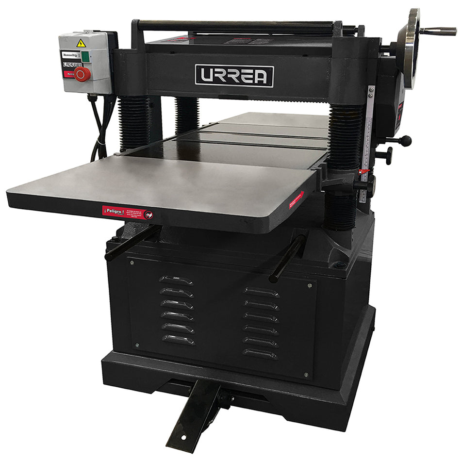 Cepillo estacionario 20" 5 HP 220 V, 5000 RPM Urrea CE1120A