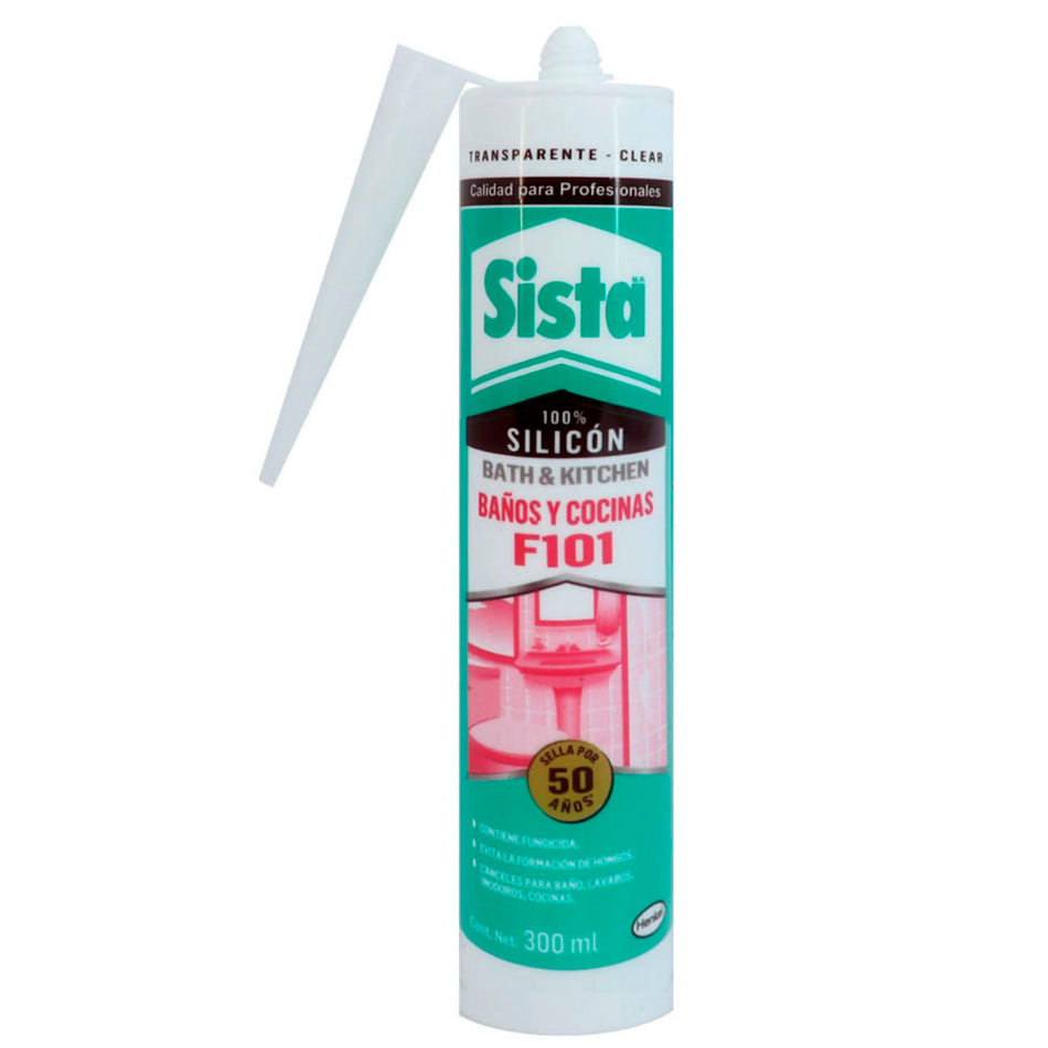 SILICON BAÑOS Y COCINAS F101 TRANSPARENT