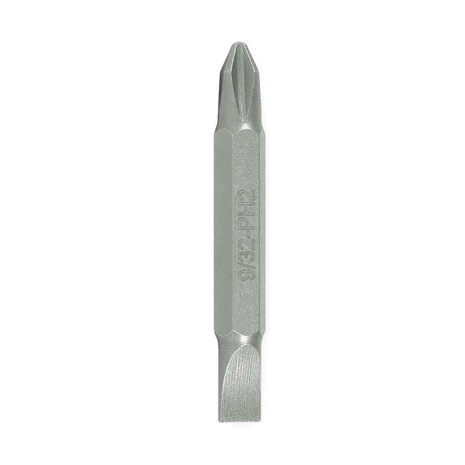 Punta doble Phillips #2 y plana 9/32" para destornillador hexágono de 1/4", 2" 5 piezas Surtek PDP2932
