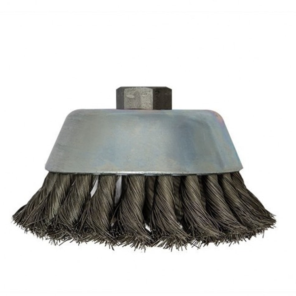 CEPILLO COPA TRENZADA 120MM X 5/8"