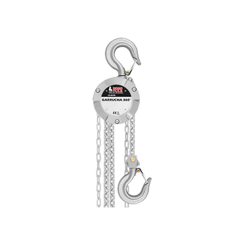 GARRUCHA DE ALUMINIO 360° 0.25T X 3M 4:1 DOGOTULS JT5001