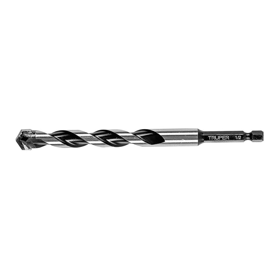 Broca multimaterial 1/2 x 6', Truper
