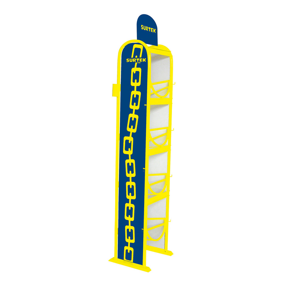 Rack despachador de piso para cadenas 45 x 40 x 202 cm Surtek RCAD4