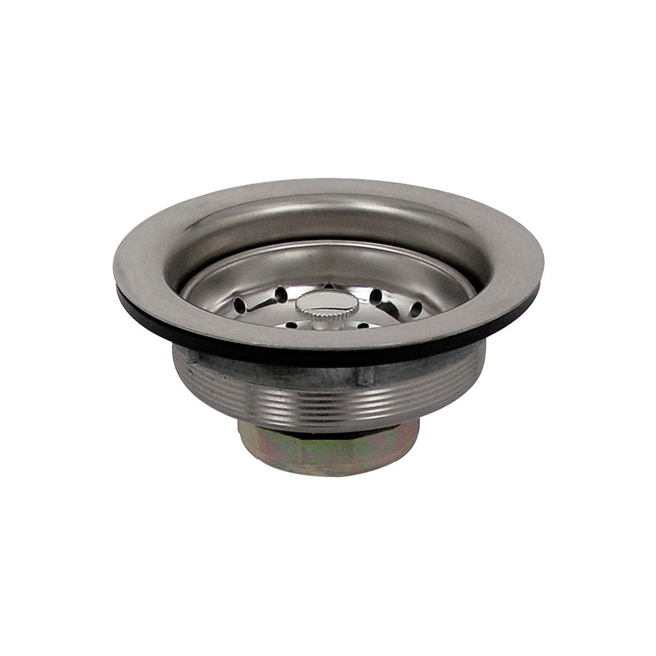 CONTRA CANASTA AC. INOX. SIN TUBO, RUGO