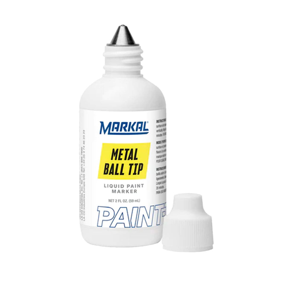 MARCADOR BALL PAINT AMARILLO (CAJA C/12