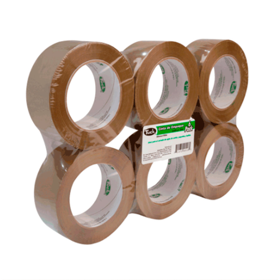 CINTA EMPAQUE CANELA ECONOMICA 48mm X 50 TUK 258418