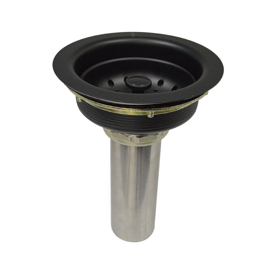 CONTRA CANASTA AC.INOX ACABADO NEGRO C/T