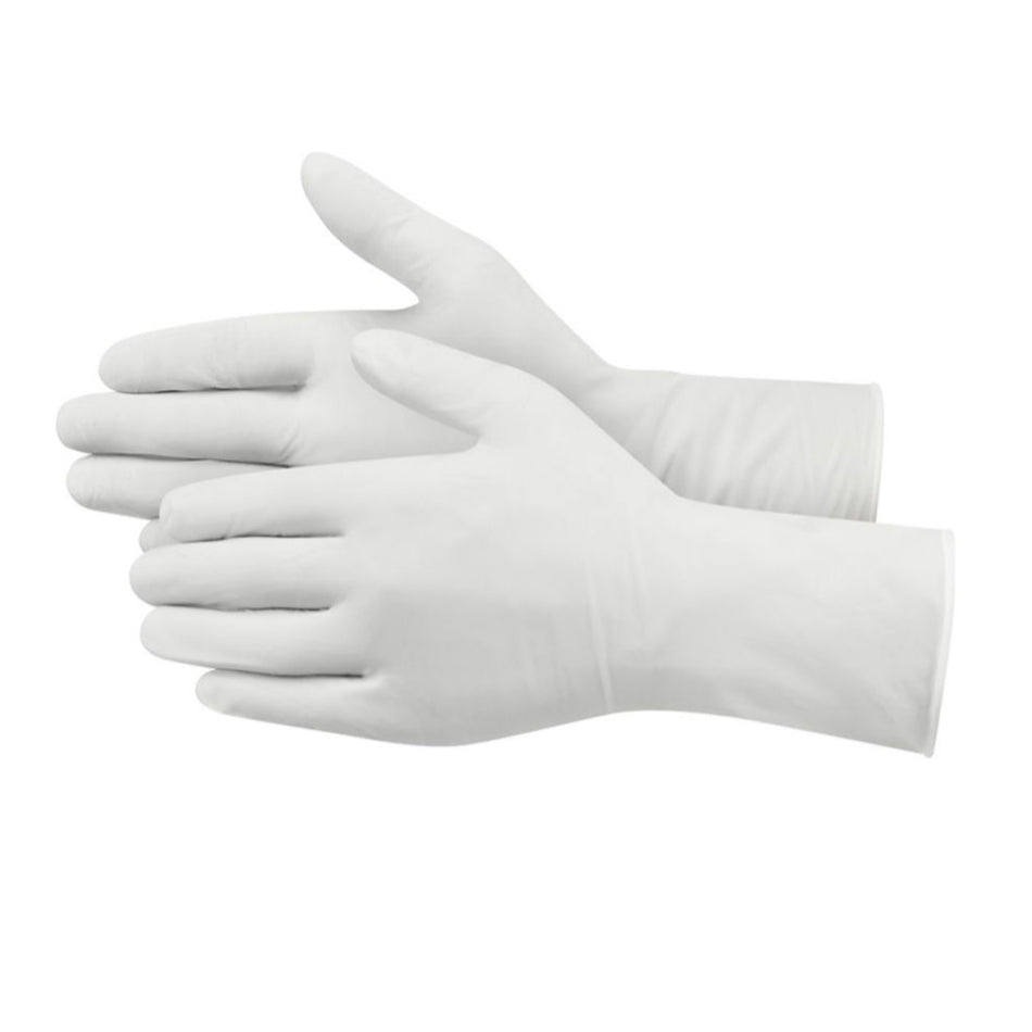 GUANTE DE NITRILO BCO GDE 9.5''C/100PZ