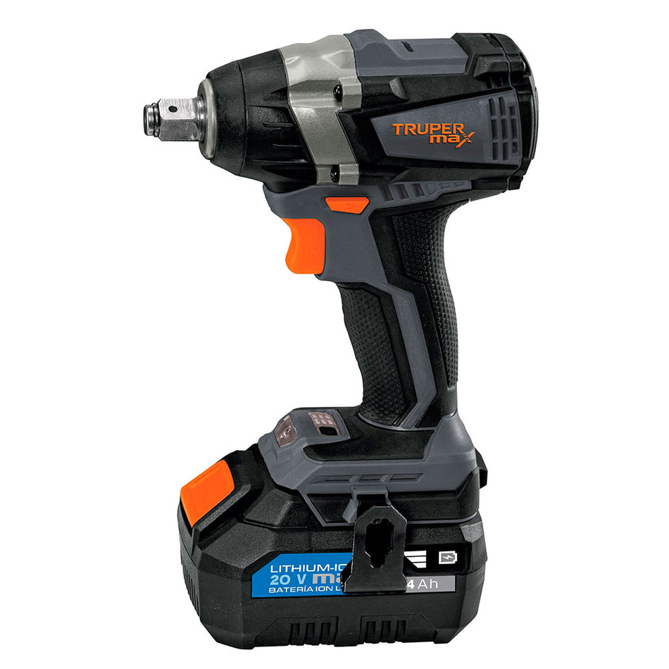 Llave de impacto inalámbrica 1/2', 20 V,