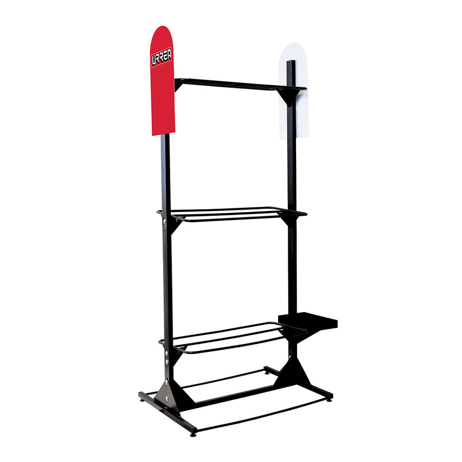 Exhibidor de piso vertical para 3 podadoras y accesorios 86.5 x 60 x 193 cm Surtek RPODVER