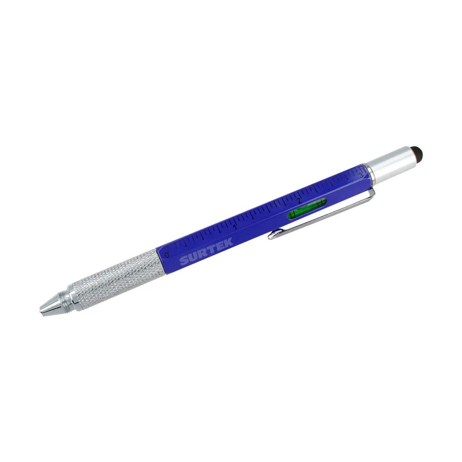 Pluma de tinta negra multifunción 6 en 1 Surtek PLMS6