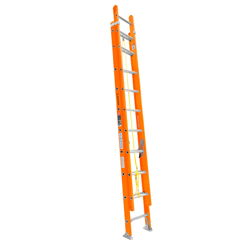 Escalera de extensión, tipo II, 20 pelda