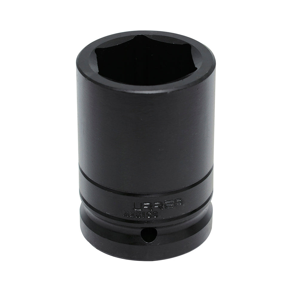 Dado de impacto largo cuadro de 1", 6 puntas, en pulgadas, 1-3/4" Urrea 10028L